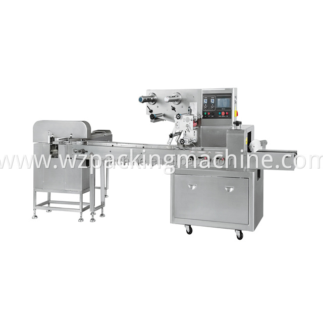Cookies Chocolate Bar Pillow Packaging machine